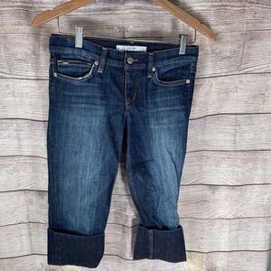 Joe's Jeans Wide Cuff Capri Jeans